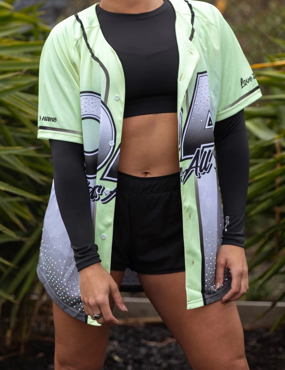 Rhinestone Lemon OA Jersey