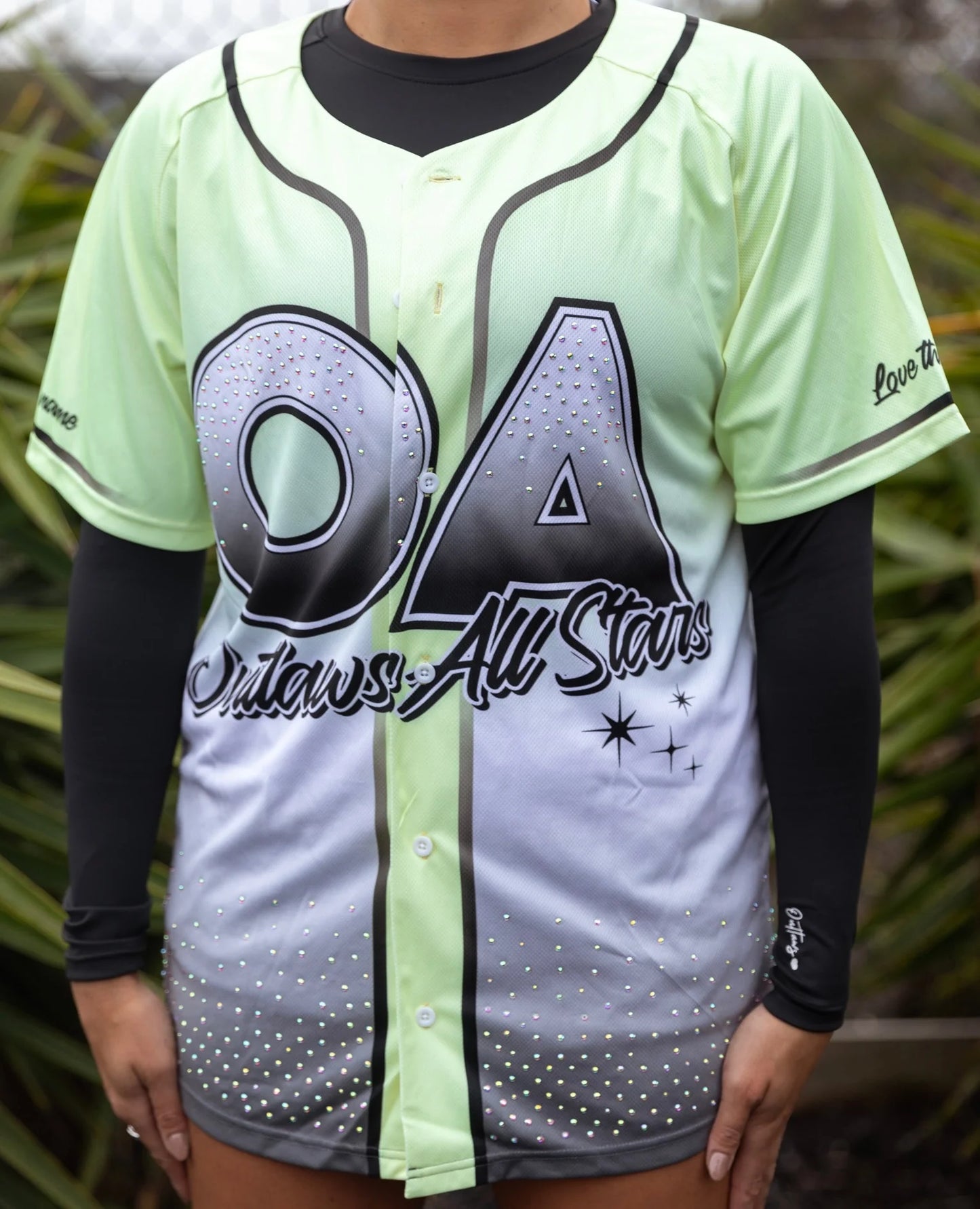 Rhinestone Lemon OA Jersey