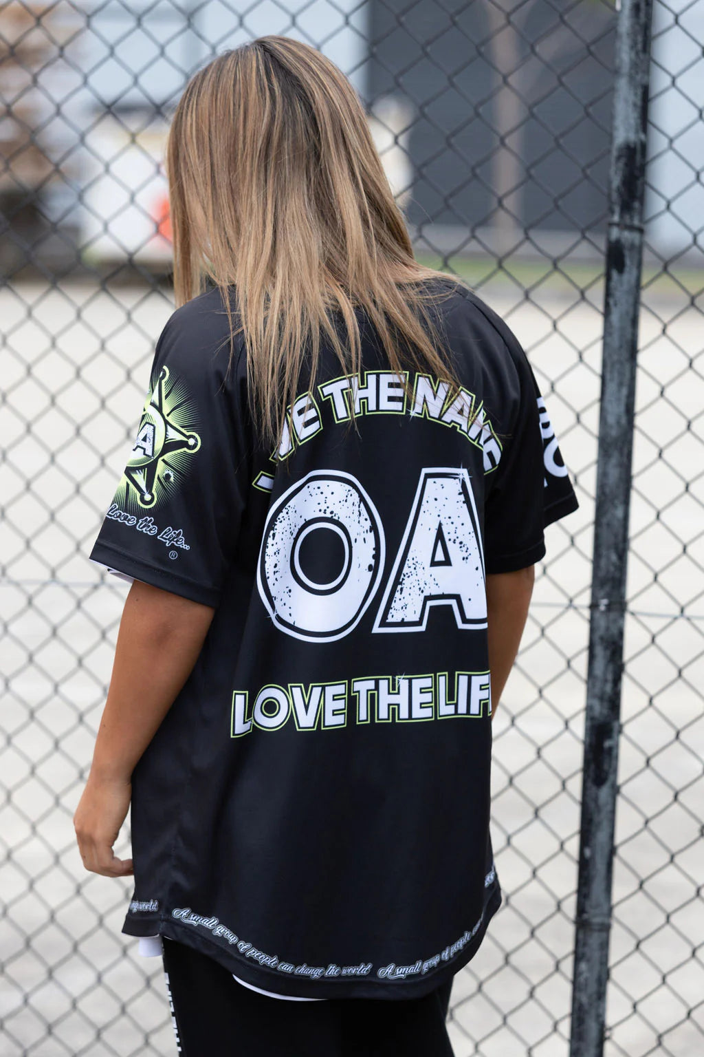 Rhinestone Lemon OA Jersey