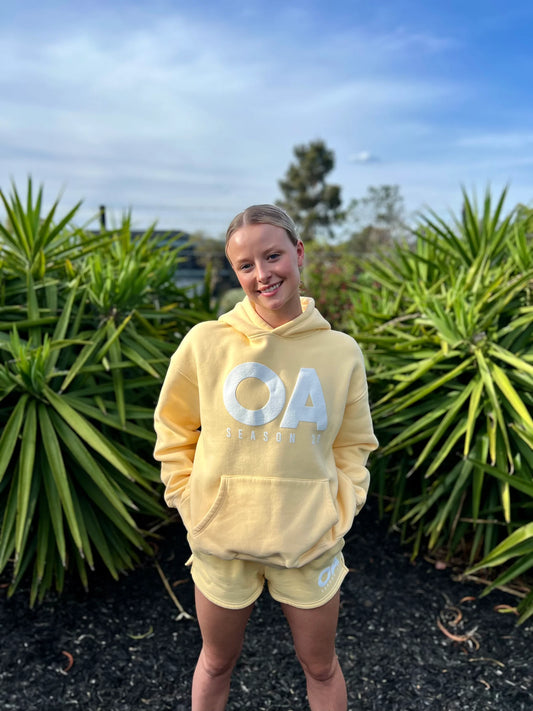 Yellow Pastel Hoodie