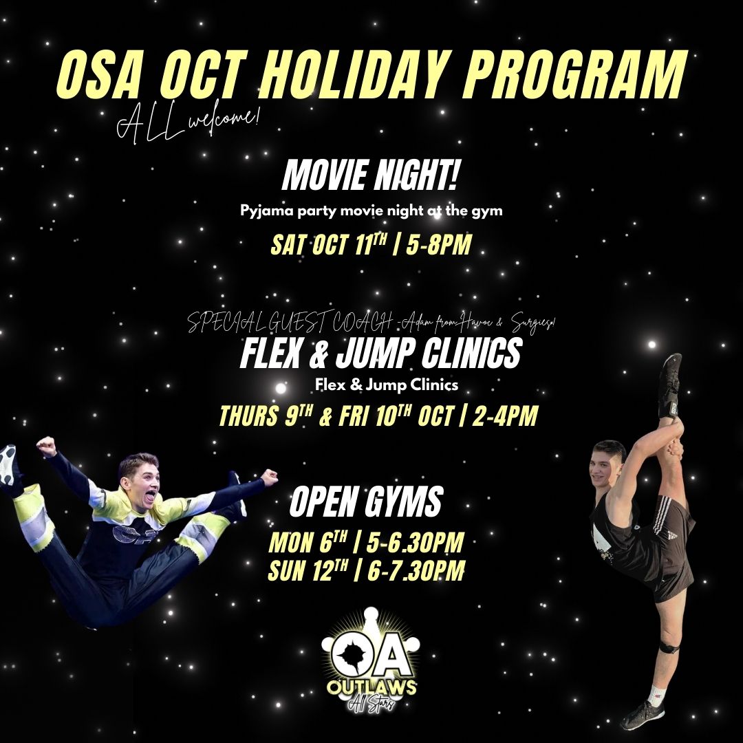Flex & Jump Clinics [Oct Holidays]